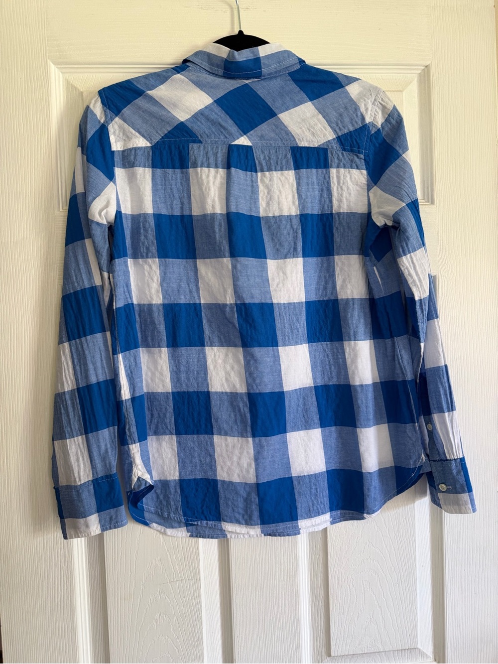 J. Crew Blue Buffalo Check Shirt 2 - Picture 4 of 4